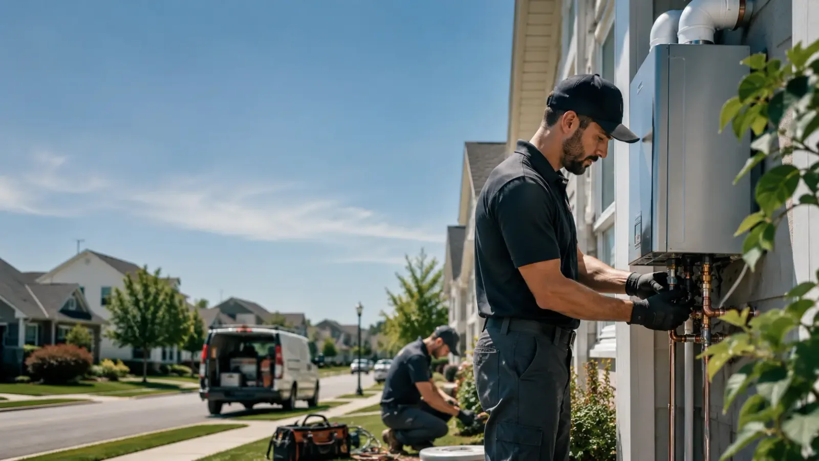 Tankless Water Heater Installation in Columbus, IN